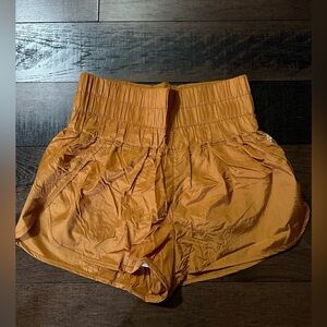 Freepeople Movement, Freepeople The Way Home Shorts, Women Size Medium in Orange
